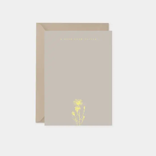 Aster Botanical Note Cards IV {1}