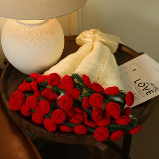 Flower Bouquet Blanket Crochet Kit {1}