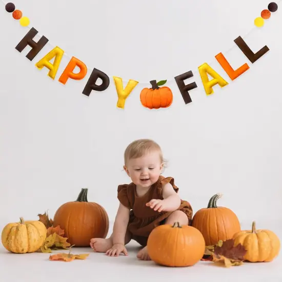 Fall Decorations Pre-Strung Handmade (pinkblume) {5}