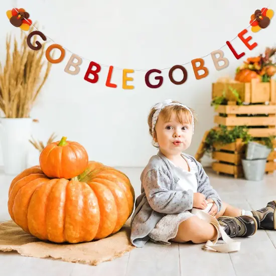 Thanksgiving Felt Banner (Thanksgiving) {5}