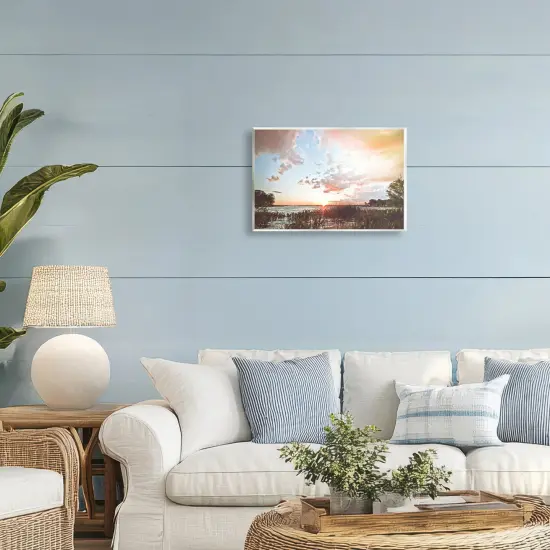 Stupell Industries Sunset Clouds Overlooking Beach Wall Plaque, design by BRUCE NAWROCKE {8}