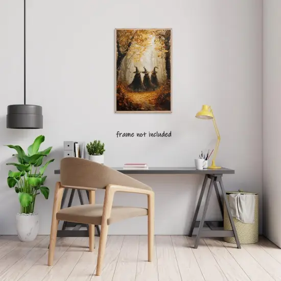 Vintage Three Witches in The Forest Witchy {2}