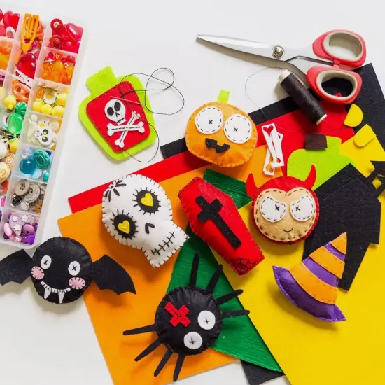 FabricLA | Felt Fabric | 72" Wide 1.6mm Thick | Soft Craft Fabric - 50 Yards Hunter green {5}