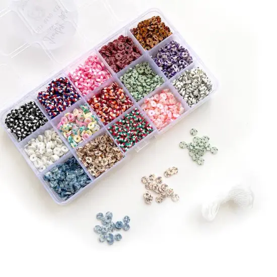 Speckled & Striped Heishi Box Diy Bead Kit {1}