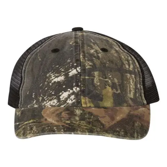 Kati&reg; Licensed Camo Washed Mesh Cap Mossy O Country/Tan {4}