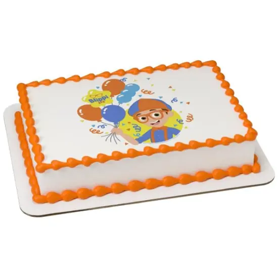 Blippi PhotoCake&reg; Edible Cake Topper Icing Image, {2}