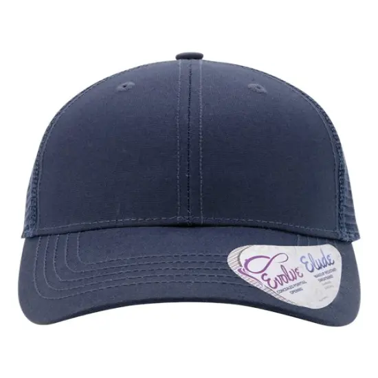 Infinity Her&reg; Women's Modern Trucker Cap Dark Navy/ Navy {1}