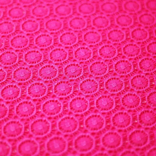 Victorian Stretch Lace Fuchsia {6}