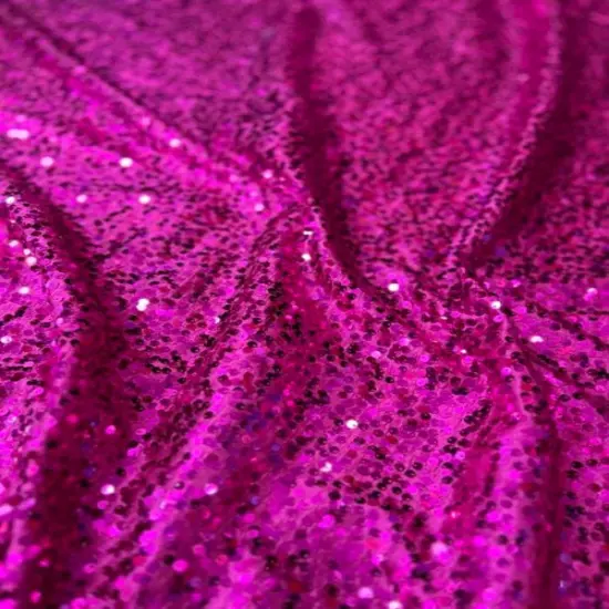 1 Yard Sequin Taffeta Fabric Sparkly Costume & Event Material 50&ndash;54 Inches Wide Baby Blue {4}