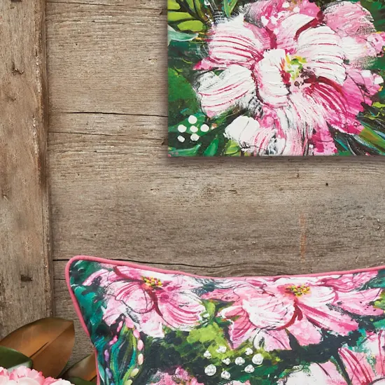 Peony Printed Kitchen Towel {3}