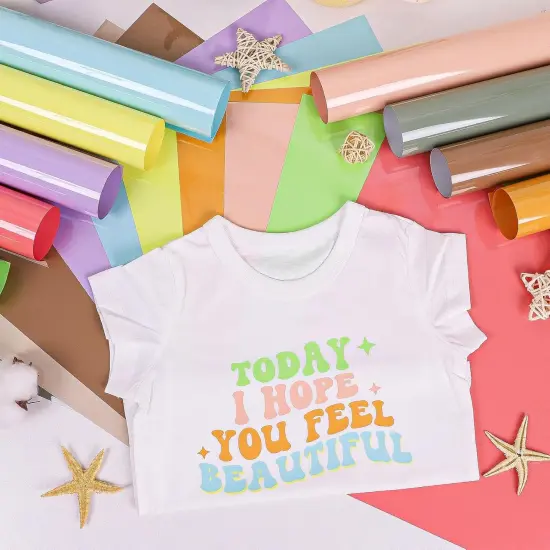 Pastel Heat Transfer Vinyl Bundle {3}