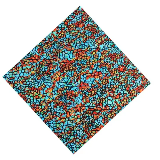 Stained Glass Printed Spandex {5}