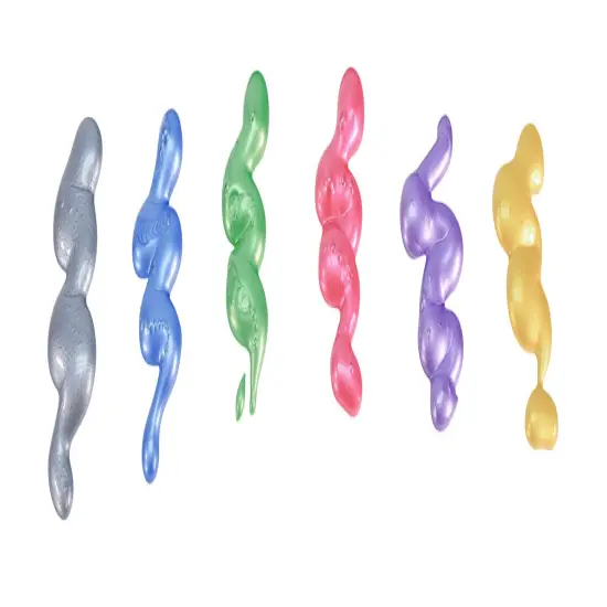 School Smart Washable Tempera Paints, Assorted Metallic Colors, Pint Set of 6 {5}