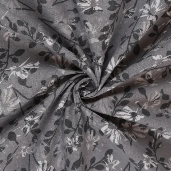 Mook Fabrics Aster Flannel Fabric [108 in. Wide] - By The Yard Poppy Seed {2}