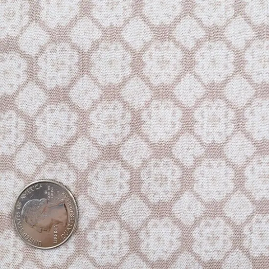 1 Yard Nude Pink Rayon Crinkle Fabric Lightweight Apparel Sewing Material for Dresses 50/52 Inch Width {2}