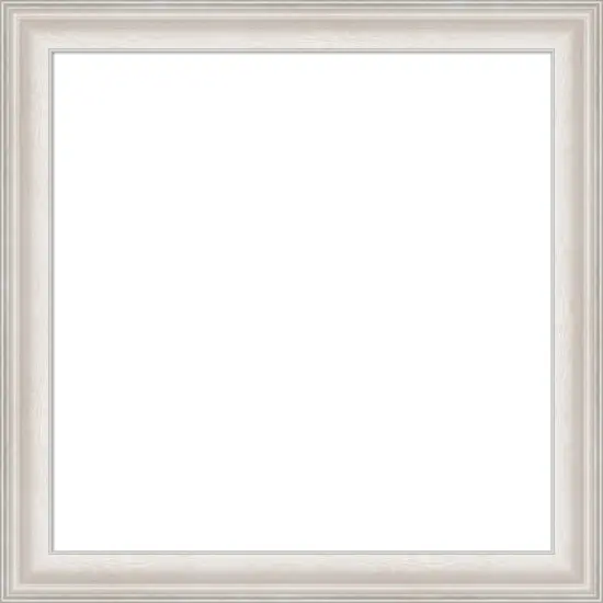Trio Framed Dry Erase Magnetic Board White Wash Silver {1}