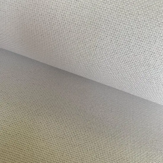 28 Count Evenweave Cloth Embroidery Cross Stitch Fabric, White {1}