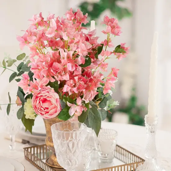 6pcs 30 Inch Silk Bougainvillea Artificial Flowers {2}