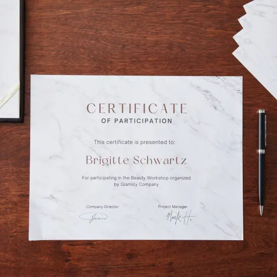 Marble Stationery Paper, Letter Size (8.5 x 11 in, 96 Sheets) White {2}