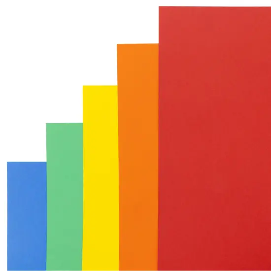 Harmony Hues 65# Cardstock 12"X12" 50/Pkg-Primary {6}