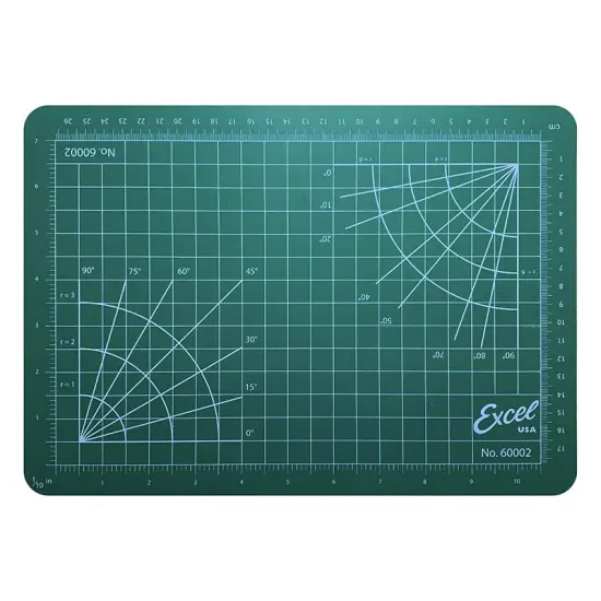 8.5" x 12" Cutting Mat Green {5}