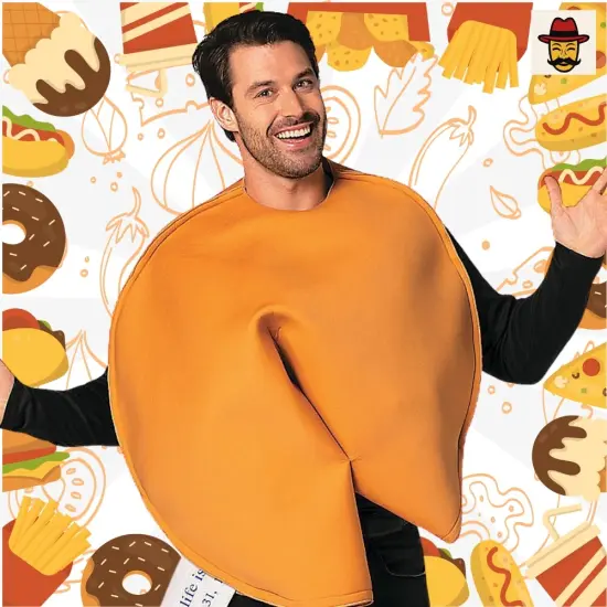 Fortune Cookie Costume Funny Food Tunic For Halloween Or Party Wear {6}