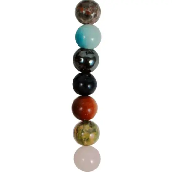 6 Packs of Mixed Color Beads Pack of 18 {1}