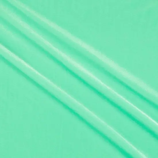1 Yard Soft Stretch Velvet Fabric for Dresses Costumes Upholstery and DIY Projects 58 60 Inch Width Mint {1}