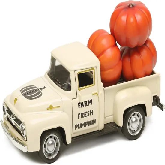 Fall Pumpkin Truck Decor Mini {1}