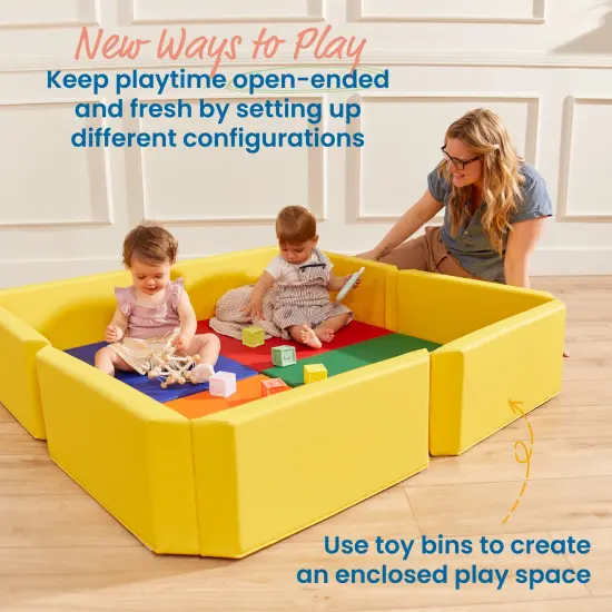 Play Patch Activity Mat and Toy Bins, Beginner Playset, 6-Piece Assorted {4}