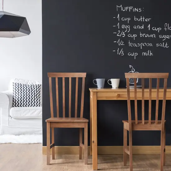 Costway Set of 2 Dining Chair Brown Kitchen Spindle Back Side Chair with Solid Wooden Legs {4}