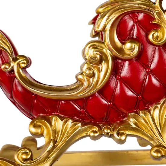 Northlight Santa's Sleigh Christmas Decoration - 19" Red {4}