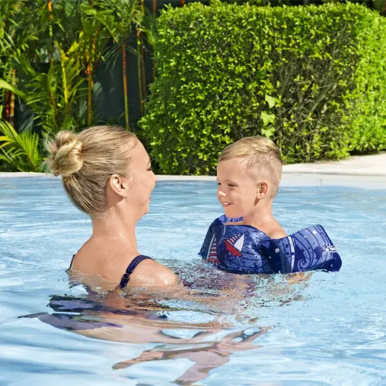 Puddle Jumper Child Deluxe Life Vest - Sailboats (For Childred 33-55 lbs) {5}