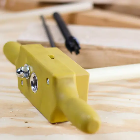 DCT Plastic Jig Dowel Thread Tap Kit - 3/4in x 6TPI Threading Box and Steel Tap {5}