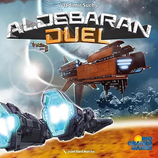 Rio Grande Games: Aldebaran Duel - Economic Strategy Game, Space Theme, Colonize- Research-Dominate, Empire Development, 2 Players, 45-90 Mins {7}