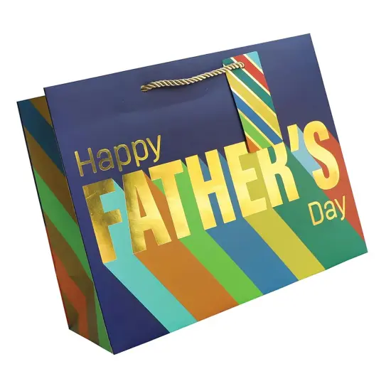 Premium Patterned Gift Bags 10" X 5" X 12-1/2" {4}