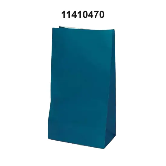 Colored Paper Bags 5'' x 3 1/8'' x 9 5/8'' Large Packs {3}