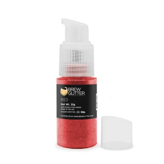Red Edible Glitter Spray Pump | Brew Glitter&reg; {5}