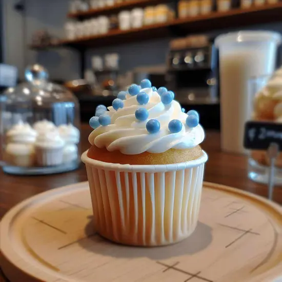 Krazy Sprinkles - Blue Pearl 4mm Beads (1/2 Cup, 1x Jar) for Cakes, Ice Cream & Cookies {2}