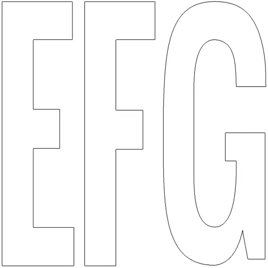 Duro Permanent Adhesive Vinyl Letters 4" 95/Pkg {3}