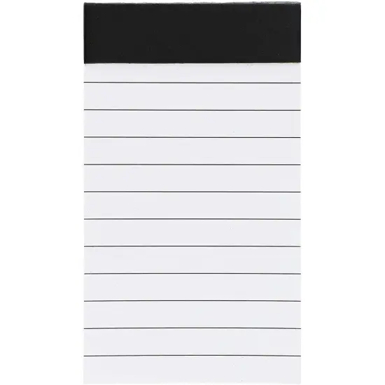 Mini To Do Notepads with Lined Paper (6.10" x 5.91" x 3.31", 24-Pack) Multicolor {3}