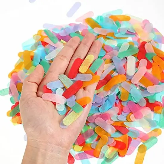 Tissue Sprinkle Confetti Donut Table Confetti Colorful Rainbow for Ice Cream Theme Party Birthday Party Suppliers Decoration(50g) {3}