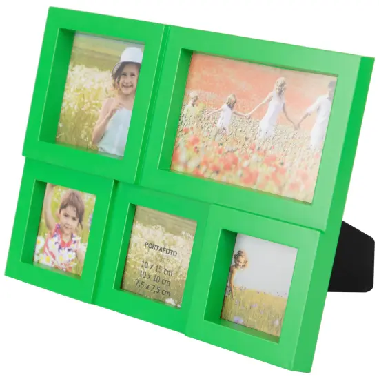 Northlight Multi-Sized Puzzled Collage Picture Frame - 11.5" - Green {5}