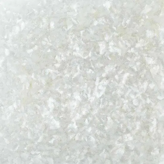 White Edible Shimmer Flakes 4 Gram Jar {3}