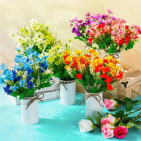 6 Sets Spring Daisy Table Centerpieces {2}