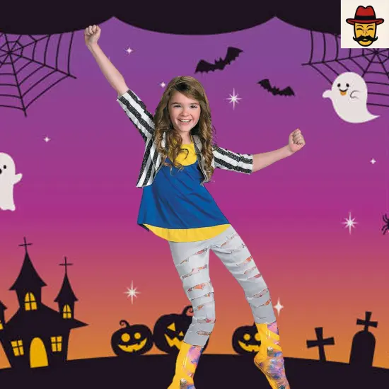 Girls Shake It Up Cece Costume Deluxe Outfit Perfect for Halloween {1}