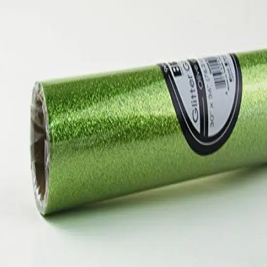Best Creation Glitter Gift Wrap, 30 x 36-Inch Olive Green 2 ROLLS {2}