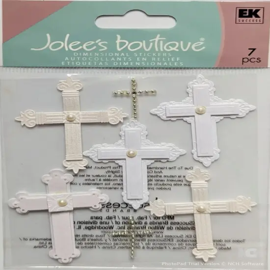 Jolee's Boutique Cross Repeats Dimensional Stickers {1}