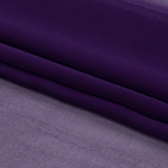 1 Yard Grape Silk Chiffon Premium Collection Solid Color, 44 Inches wide {4}