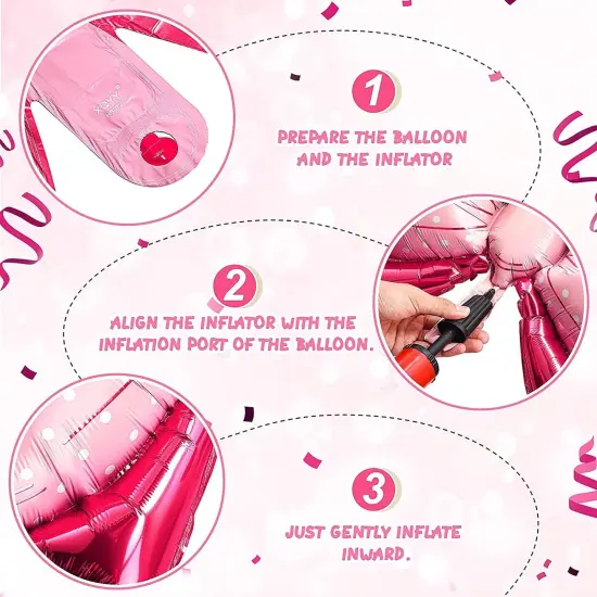 Hot Pink Balloon Arch Kit (Minnie Mouse Balloon Arch) {6}